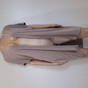 Le lis open front long tunic tops size small